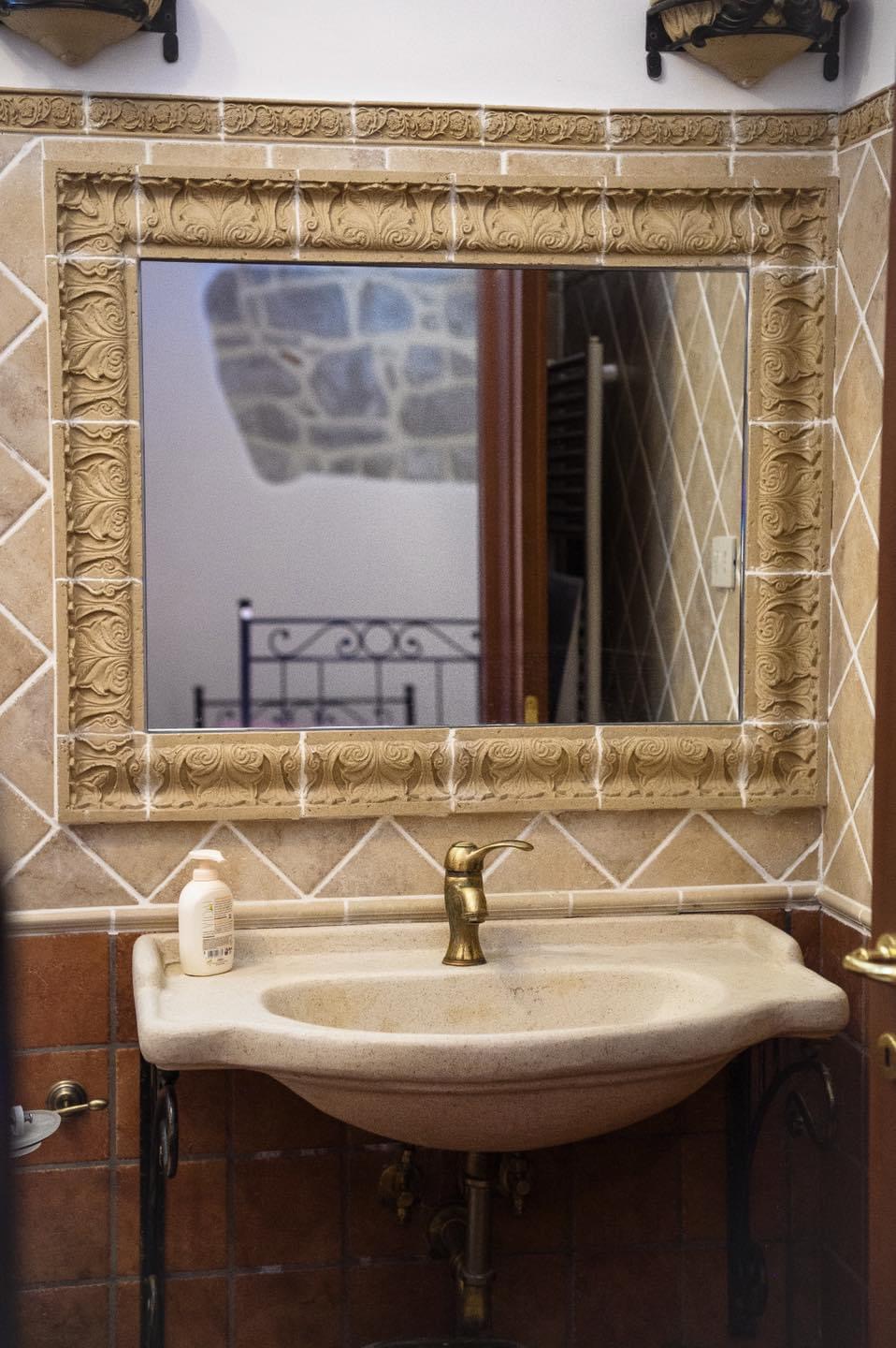 bagno Camera alloggi Le Sodine ristorante frosinone