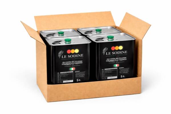 Cartone da 4 Lattine da 5 litri